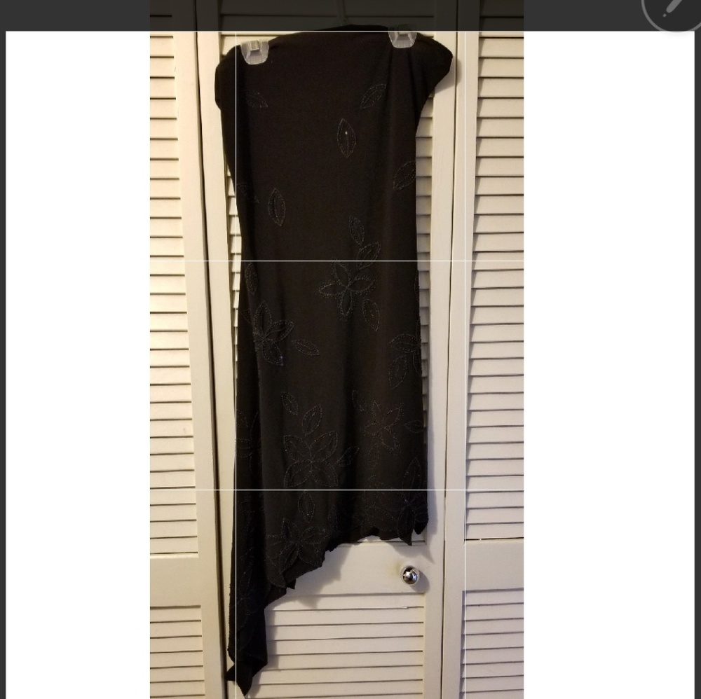 Black juniors black dress